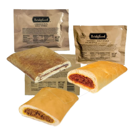 Bridgford Foods MREs - First Strike Ration Components