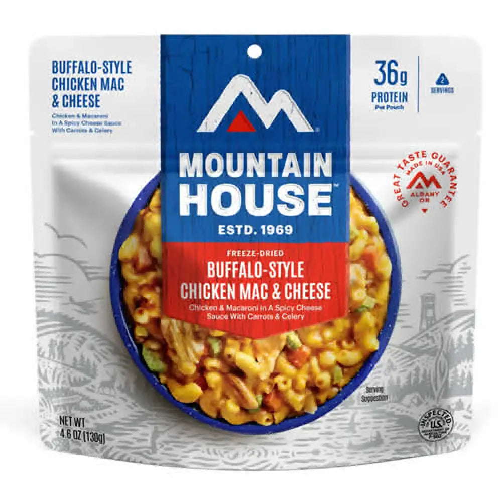 Mountain House Buffalo-Style Chicken Mac & Cheese