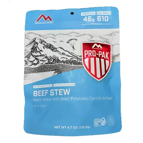 Mountain House MILITARY Pro-Pak BEEF STEW (1-serving)