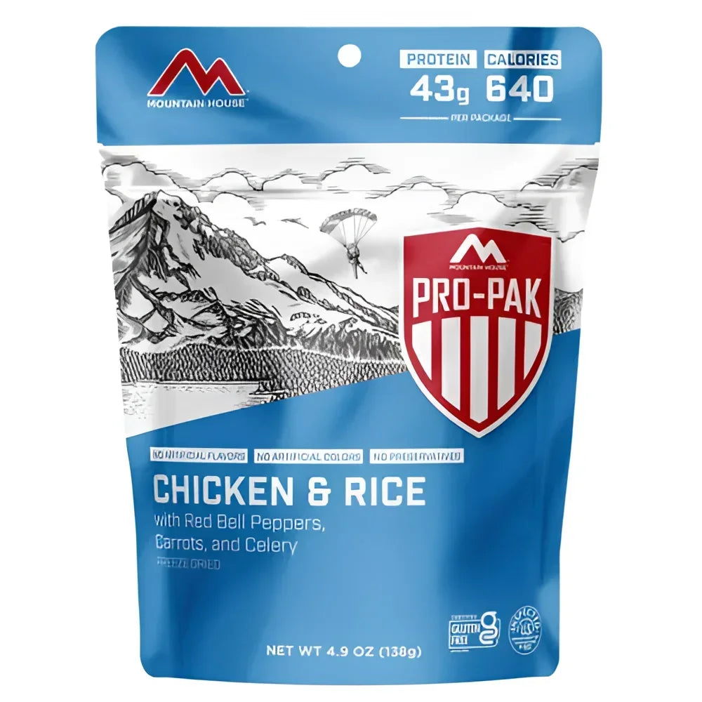 Mountain House Military Chicken and Rice Pro Pak Mountain House Military Chicken and Rice Pro Pak
