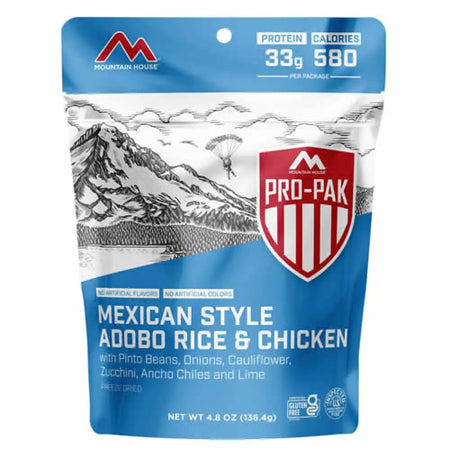 Mountain House Mexican Style Adobo Rice & Chicken Pro-Pak