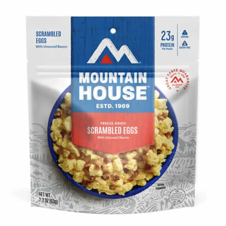 Mountain House Scrambled Eggs with Bacon
