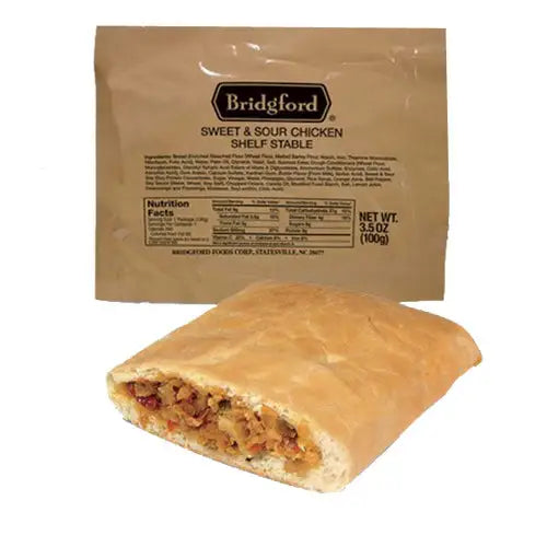 Bridgford MRE Sweet & Sour Chicken Sandwich