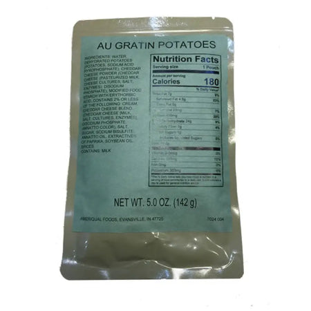 MRE Au Gratin Potatoes Side Dish