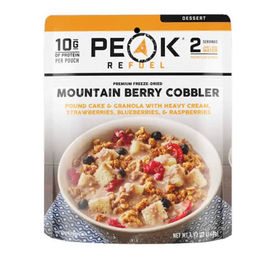 Peak Refuel Mountain Berry Cobbler (2 Servings)