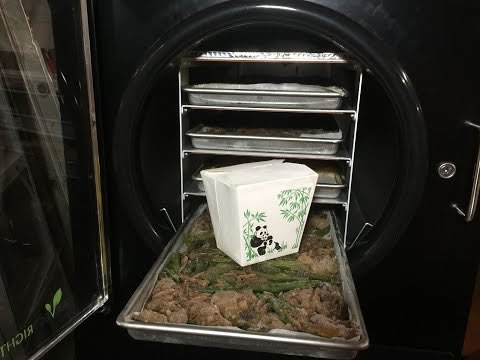 Freeze Dried Leftover Chinese Food