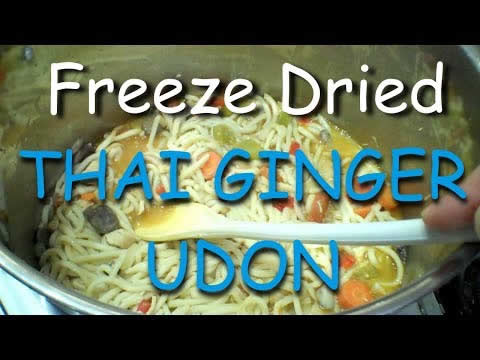 Freeze Dried Thai Ginger Udon