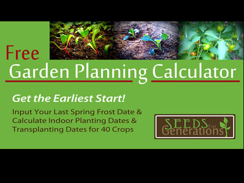 FREE Garden Planning Calculator