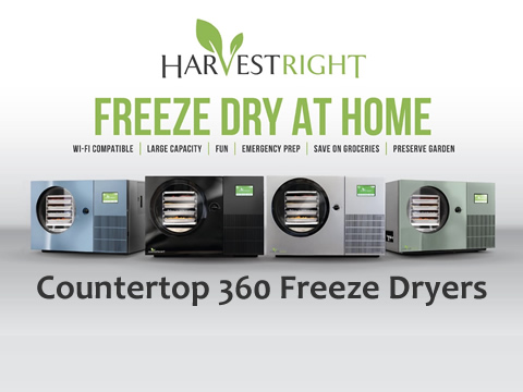 Harvest Right Countertop 360 Freeze Dryers