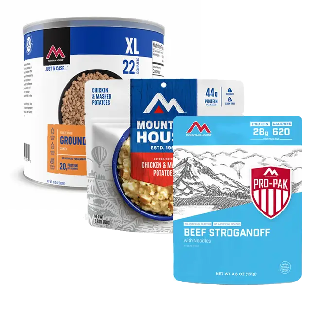 Mountain House Freeze Dried Foods