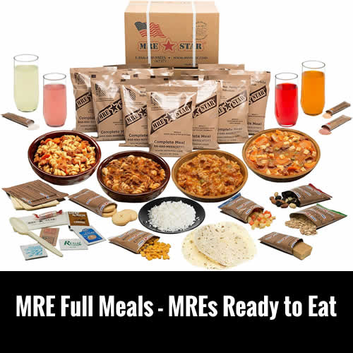 MRE Full Meal Cases