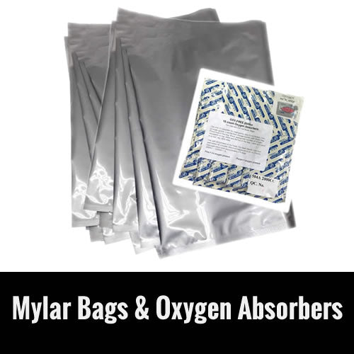 Mylar Bags & Oxygen Absorbers