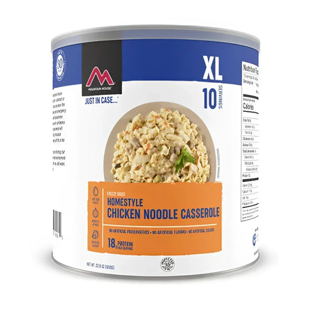Mountain House #10 Can Homestyle Chicken Noodle Casserole