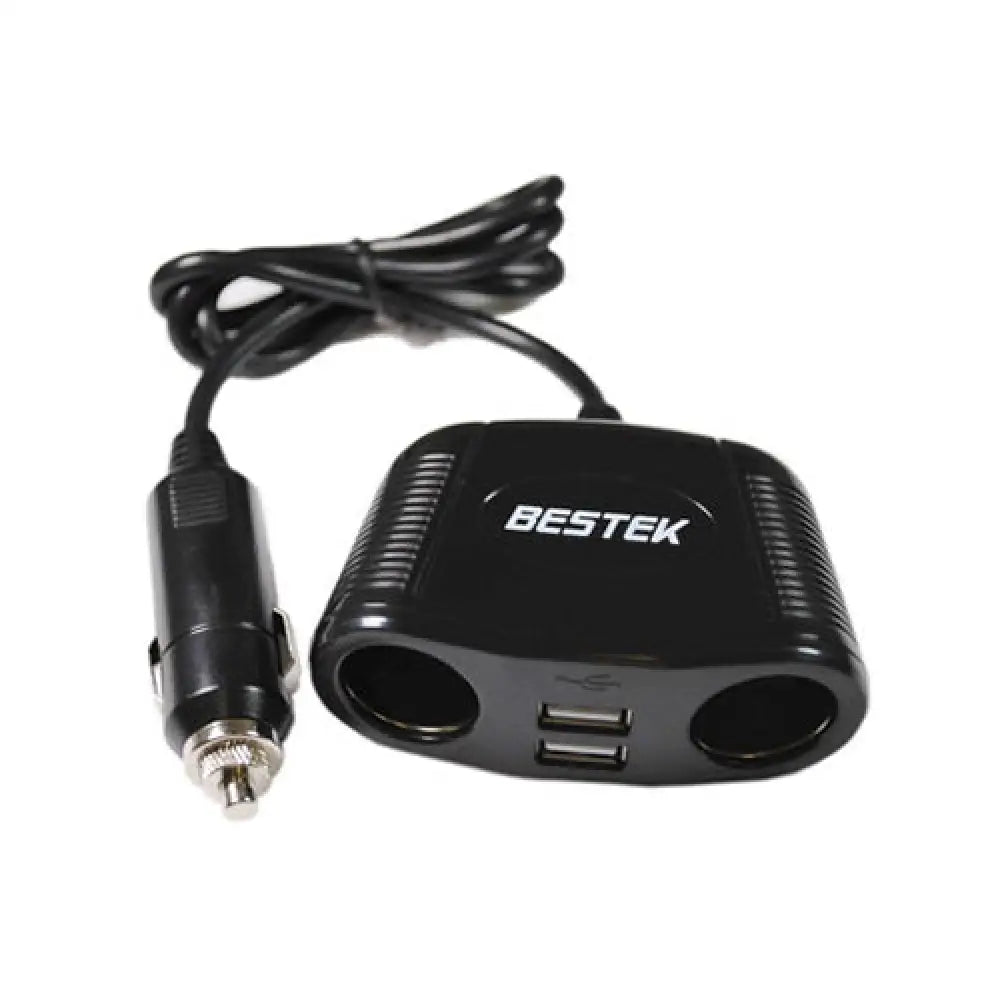 Bestek 12V Splitter with Dual USB Output
