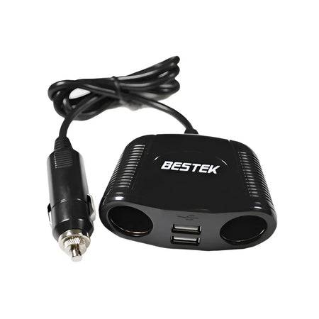 Bestek 12V Splitter with Dual USB Output