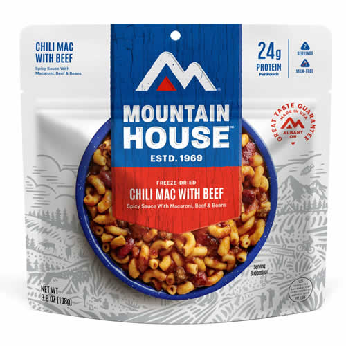 Mountain House CHILI MAC with BEEF Pouch (2 Servings) (2024)