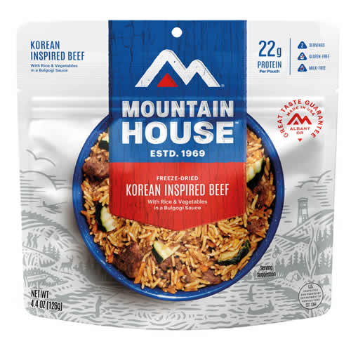 Mountain House Korean Beef Bulgogi