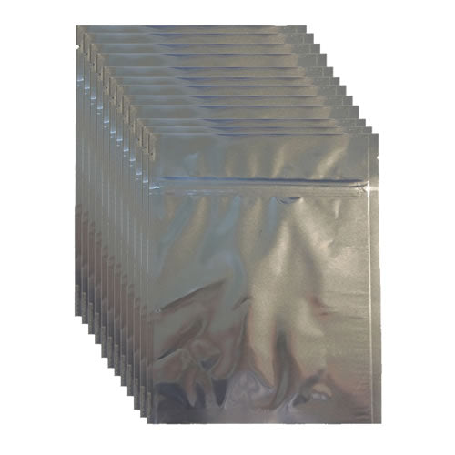 8" x 10" Mylar Bags with 2" Zip Lock (25-pack)