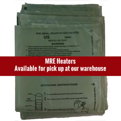 MRE Flameless Ration Heaters (12-pack)