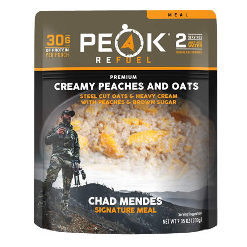 Peak Refuel Creamy Peaches & Oats - Chad Mendes Signature Meal  (2 Servings)