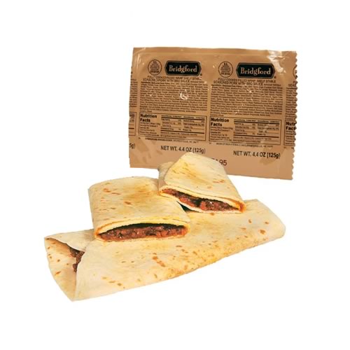 Bridgford MRE BBQ Pork Sandwich Wrap