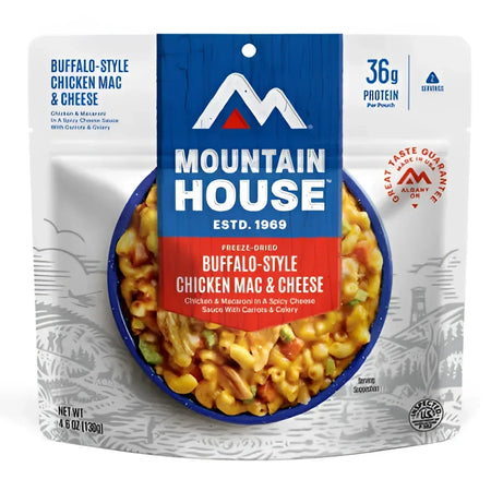 Mountain House Buffalo-Style Chicken Mac & Cheese