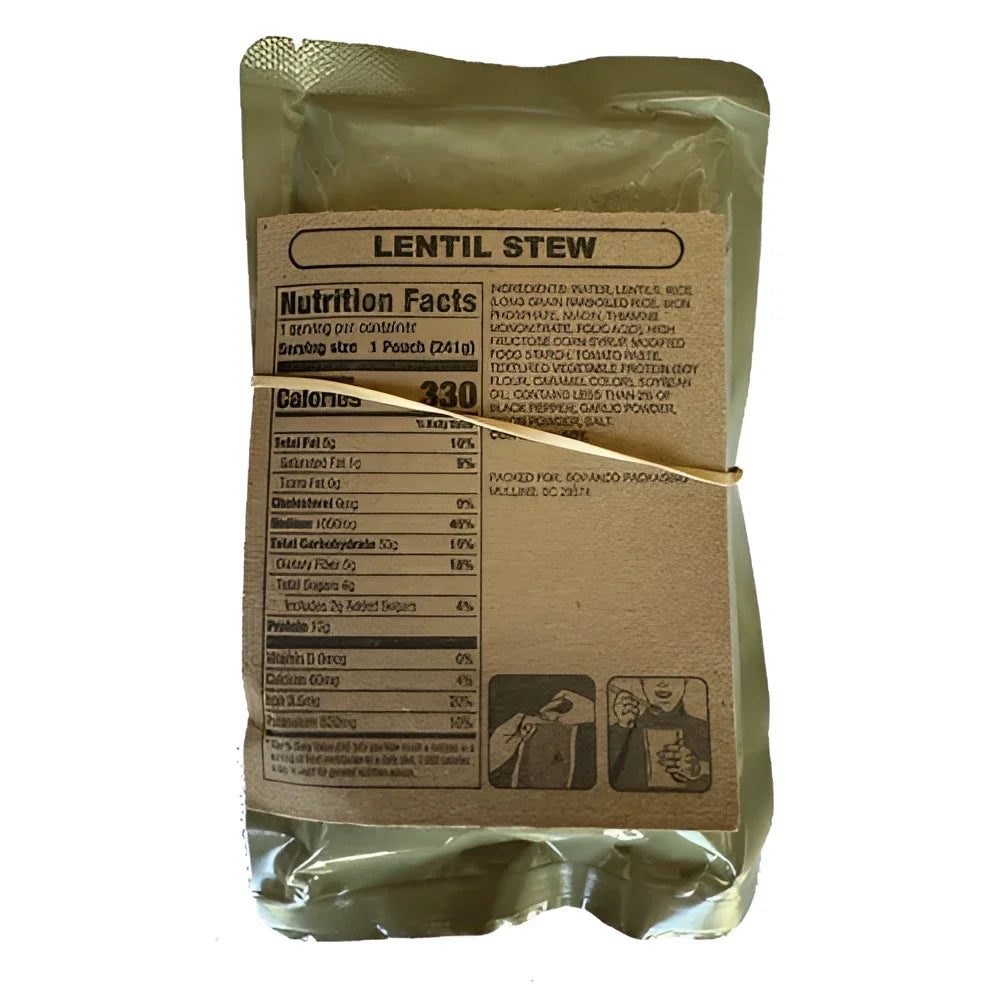 HDR Lentil Stew Entree