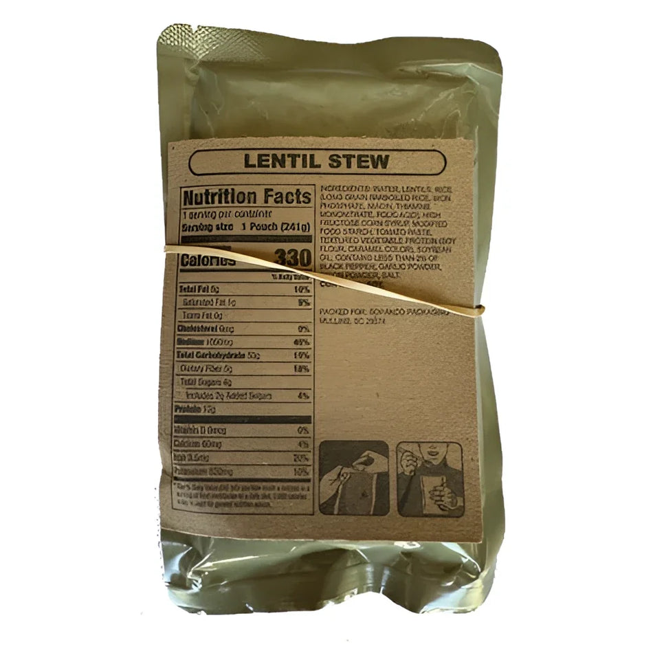HDR Lentil Stew Entree