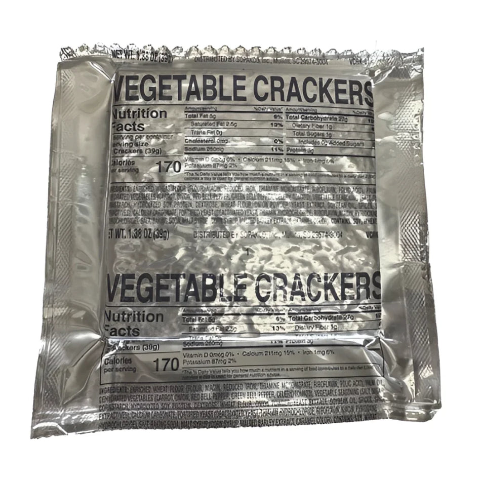HDR Humanitarian Daily Ration Vegetable Crackers