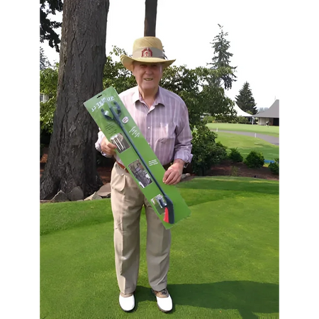 JJ TEE UP Golf Teeing Device | Setting & Pick Up Assist Tool - EMERGENCY & OUTDOOR