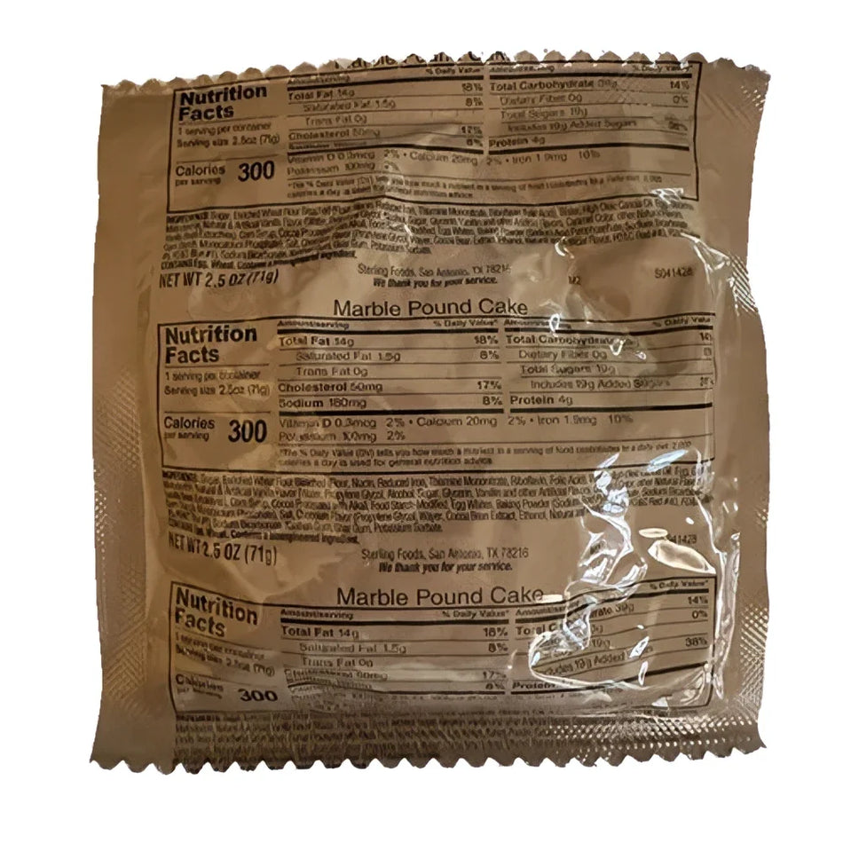 MRE Marble Pound Cake