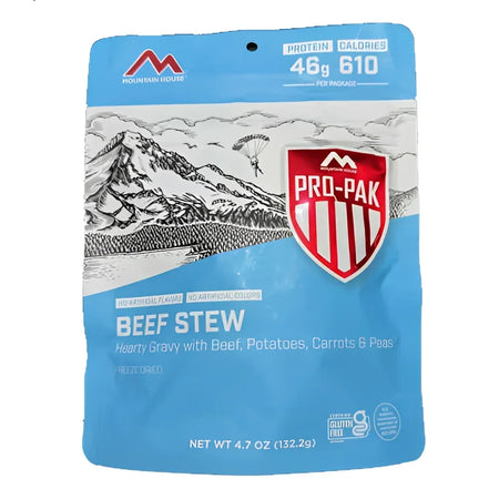 Mountain House MILITARY Pro-Pak BEEF STEW (1-serving)