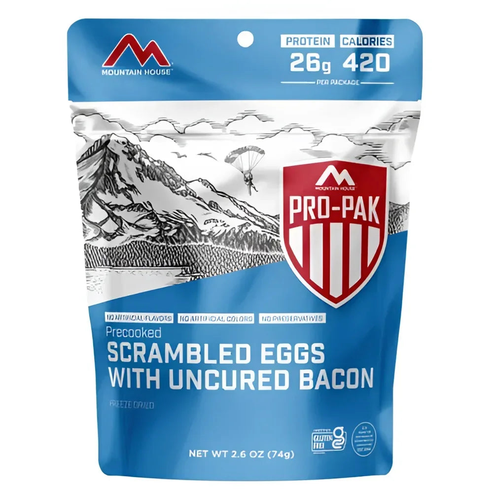 Mountain House Scrambled Eggs with Bacon Pro-Pak
