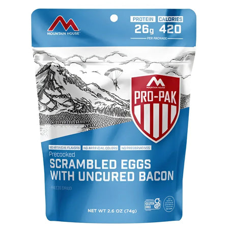 Mountain House Scrambled Eggs with Bacon Pro-Pak
