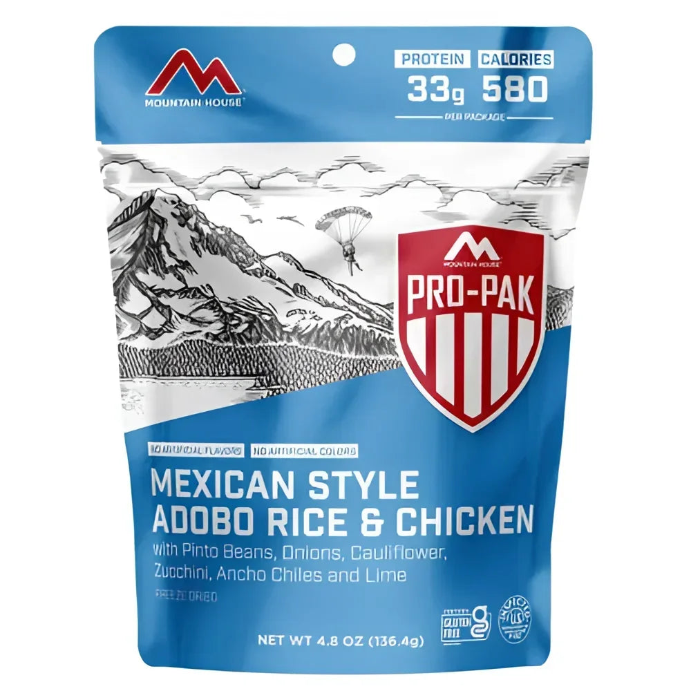 Mountain House Mexican Style Adobo Rice & Chicken Pro-Pak
