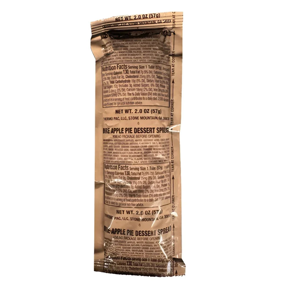 MRE Condiment Apple Pie