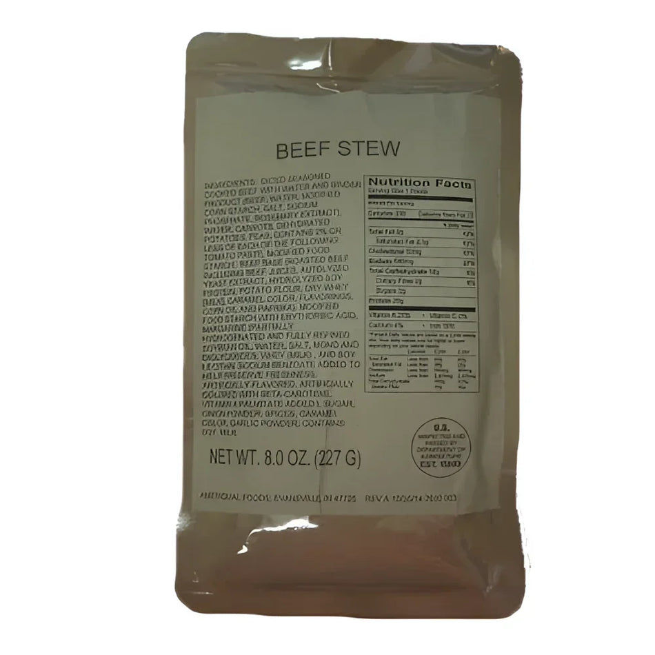 MRE Beef Stew Entree