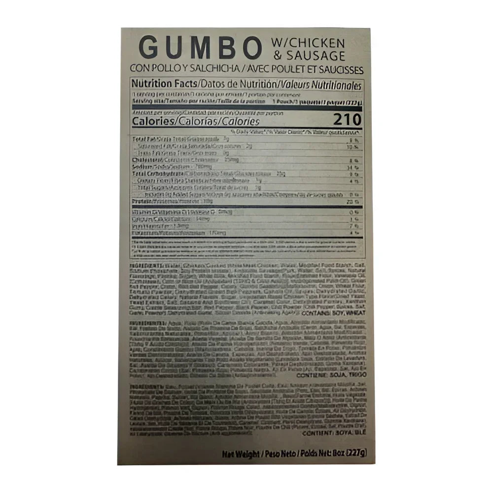 MRE Gumbo with Chicken & Sausage