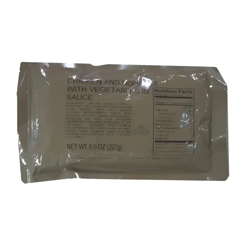 MRE Chicken & Noodles with Vegetables Entree