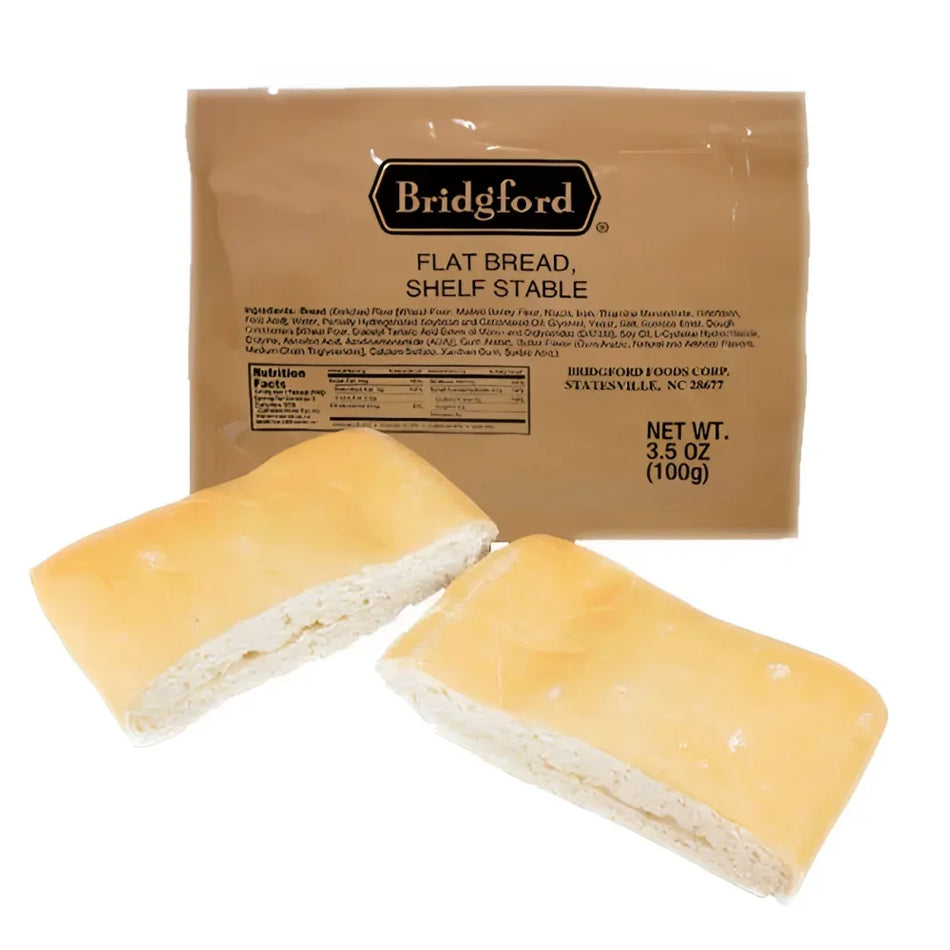 Bridgford MRE White Flat Bread