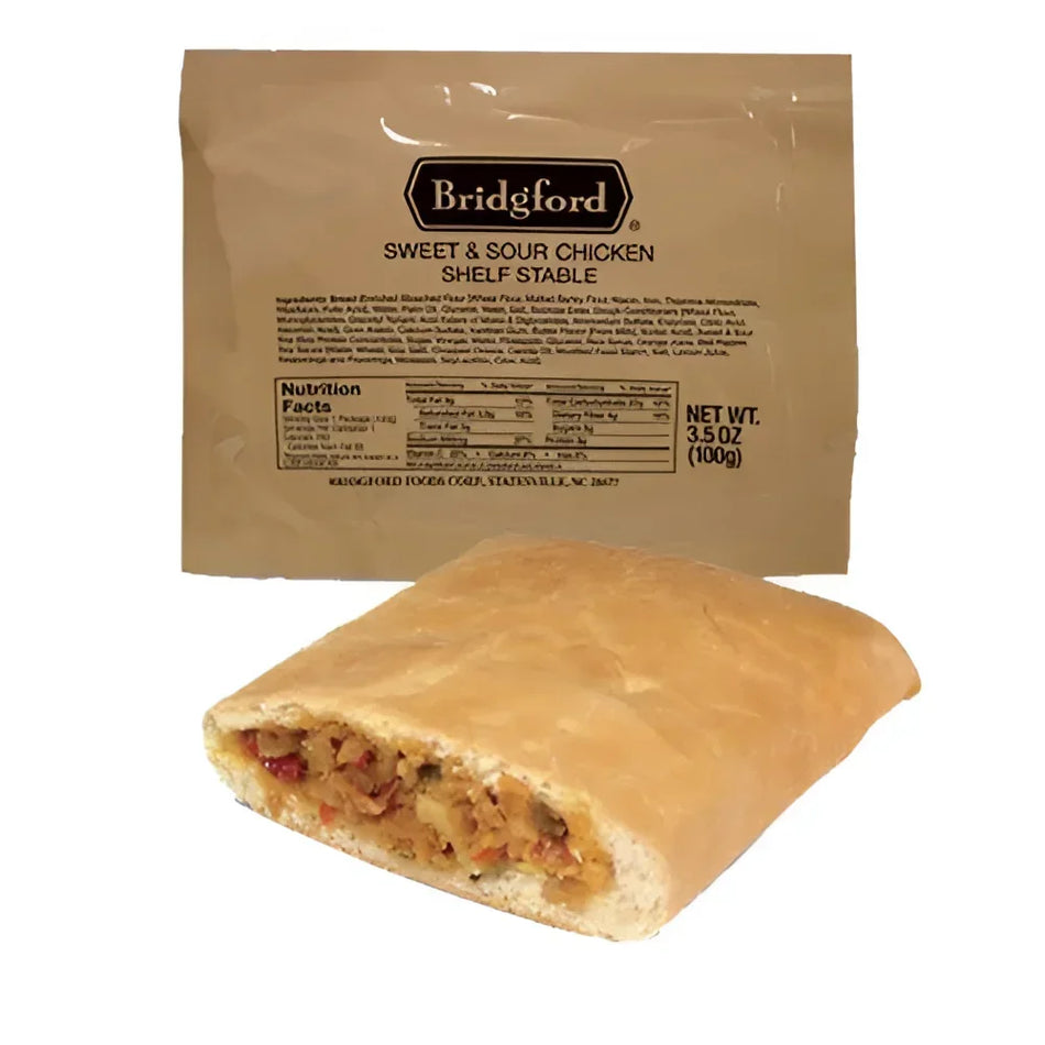 Bridgford MRE Sweet & Sour Chicken Sandwich