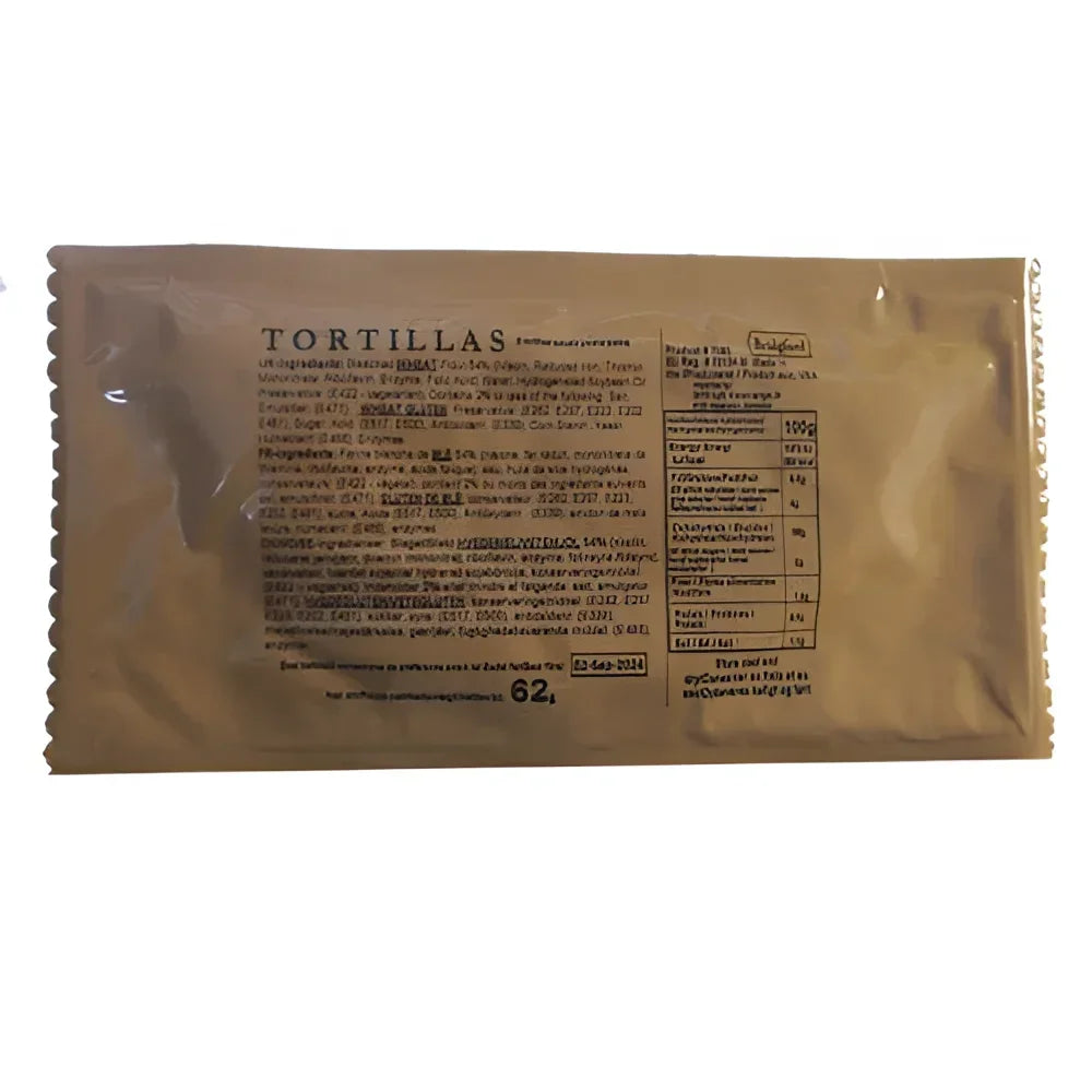 Bridgford MRE Tortillas