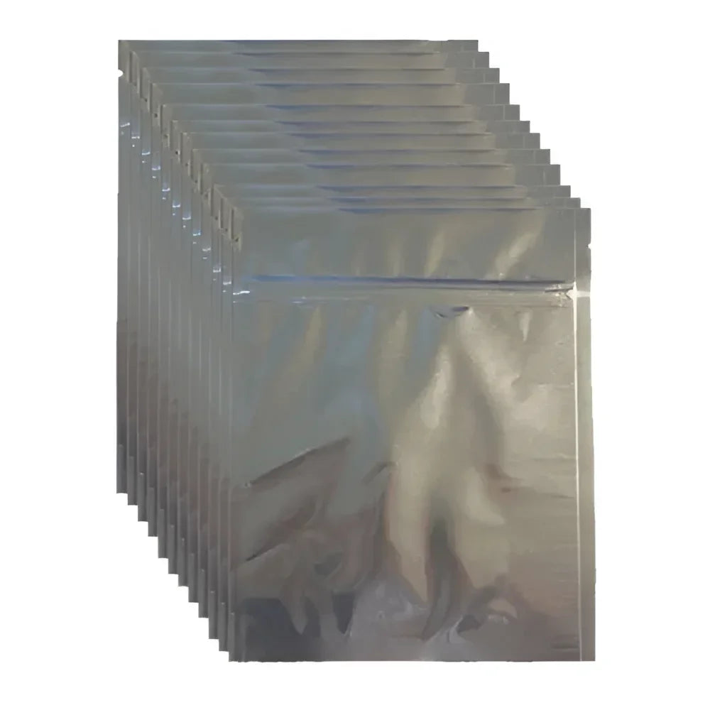 25 pack of 8" x 10" Mylar Bags with 2" Zip Lock