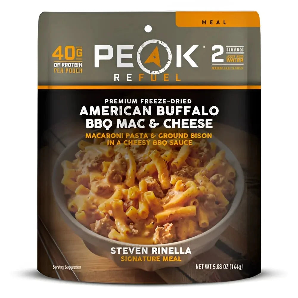 Peak Refuel American Buffalo BBQ Mac & Cheese Pouch