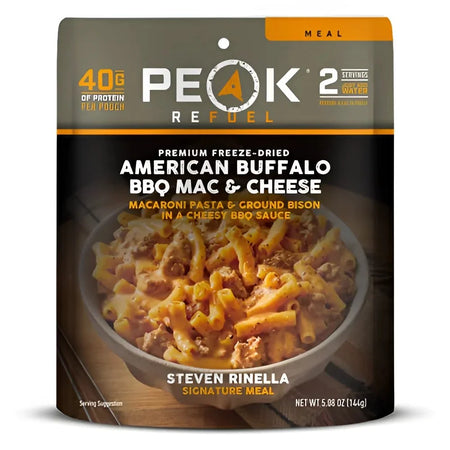 Peak Refuel American Buffalo BBQ Mac & Cheese Pouch