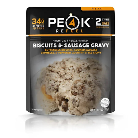 Peak Refuel Biscuits & Sausage Gravy Pouch
