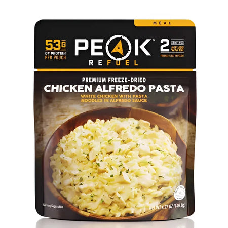 Peak Refuel Chicken Alfredo Pasta Pouch