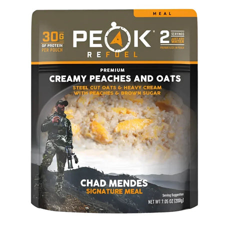 Peak Refuel Creamy Peaches & Oats - Chad Mendes Signature Meal Pouch
