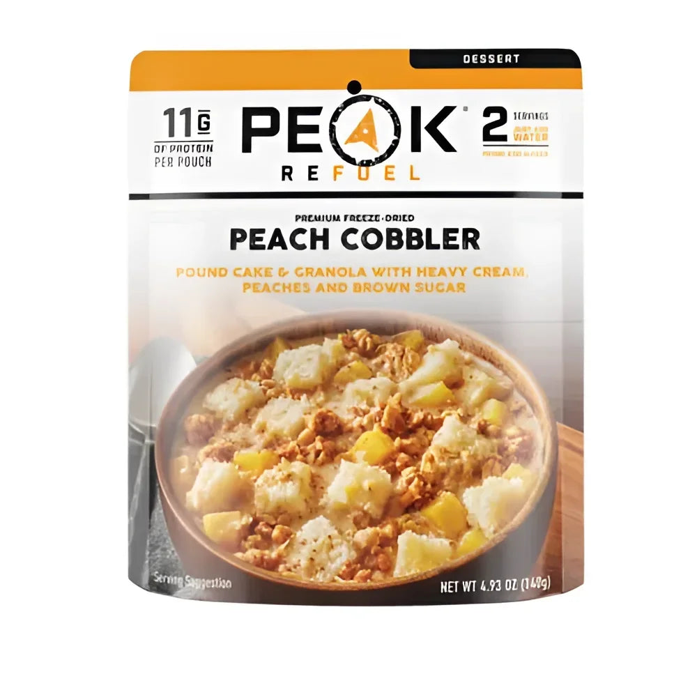 Peak Refuel PEACH COBBLER Pouch
