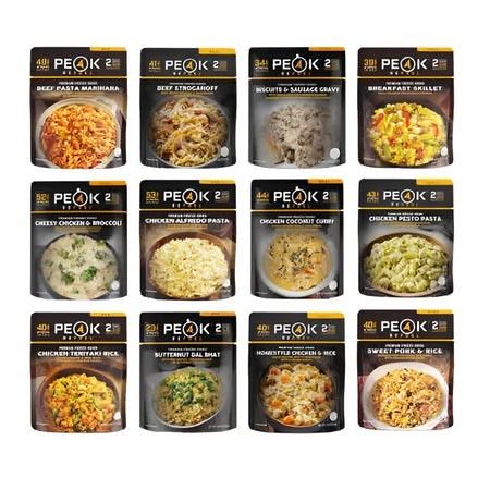 PEAK Refuel SAMPLER PACK (12 pouches; 24 Servings)